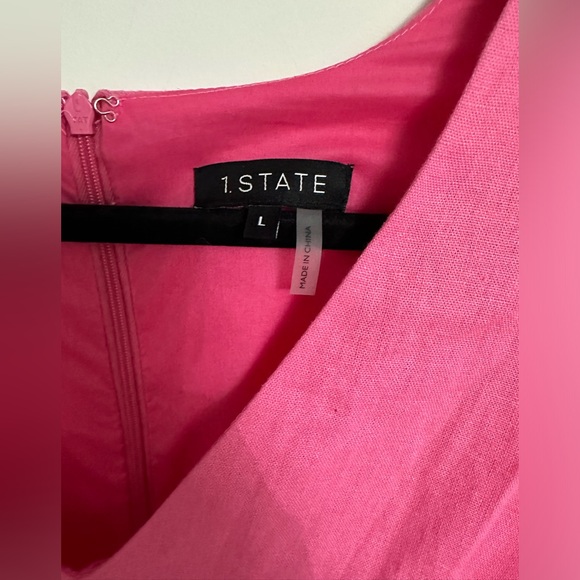 1. State linen romper Juneberry - Picture 4 of 8